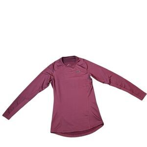 Nike Dri-Fir‎ Brushed burgundy long sleeve